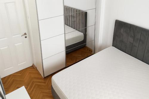 White Lounge Haustorにあるベッド