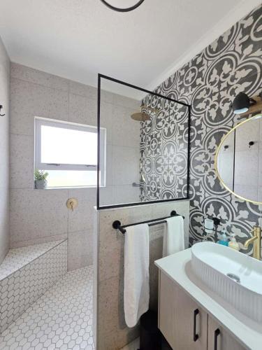 Et badeværelse på The Nautical Nook