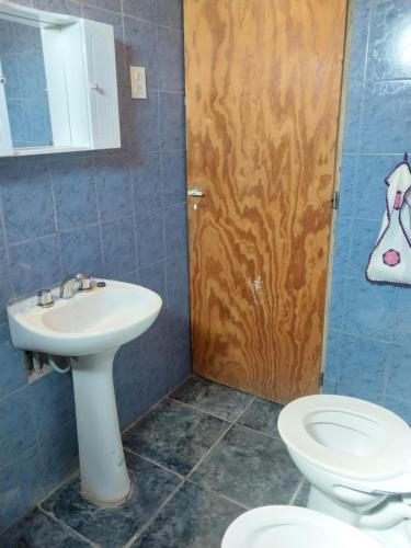 Et badeværelse på Hostel Portal del Sol