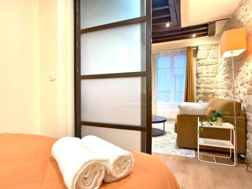 Paris Loft for 4 by Chatelet & Montorgueil & Metro N2-46