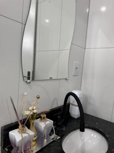 Koupelna v ubytování Casa Dona Vera - Seu Refúgio no Centro Histórico