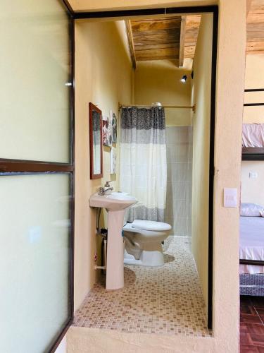 Phòng tắm tại Tikaaaj House Ideal para 3 o 4 personas