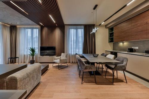 Posezení v ubytování Belgrade Waterfront XL