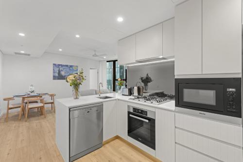 Nhà bếp/bếp nhỏ tại The One Residences