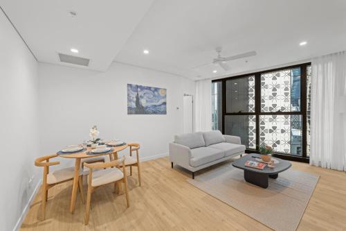 Khu vực ghế ngồi tại The One Residences