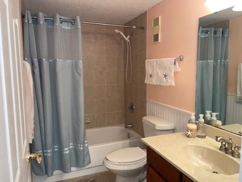 Vannituba majutusasutuses St Augustine Beach 2BR Pool & Beach Access