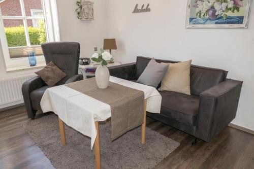 Et opholdsområde på Wohnung 3 im Haus Wattenblick