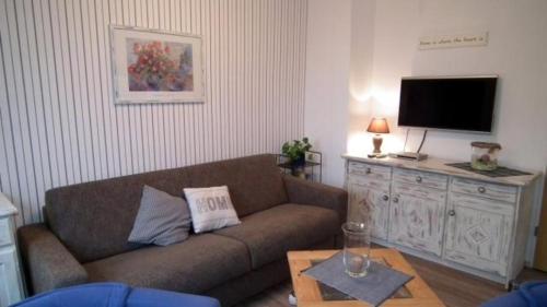 Et tv og/eller underholdning på Wohnung 4 im Haus Wattenblick