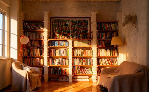 Biblioteca en el hotel