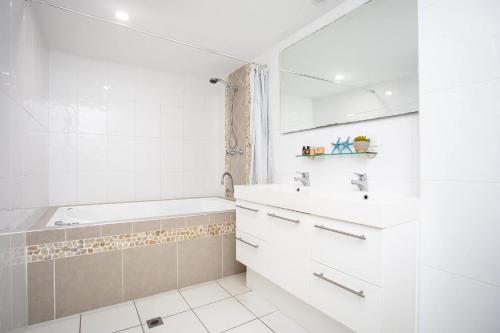 Vannituba majutusasutuses Getaway Ocean Views