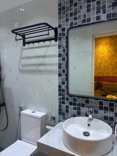 Koupelna v ubytování Hello Weligama