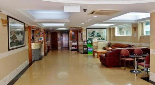 Posezení v ubytování Man Va Hotel