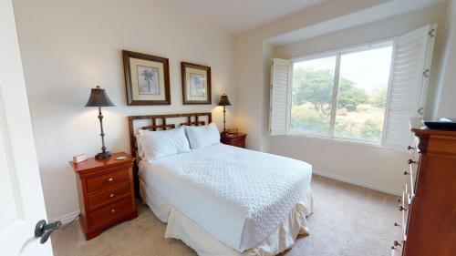 Ένα ή περισσότερα κρεβάτια σε δωμάτιο στο ❤PiH❤MAJESTIC OCEANOcean Views Stunning Mauna Kea Resort Best Beaches Bikes