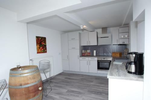 Dapur atau dapur kecil di Haus am Markt, Neustadt an der Weinstraße