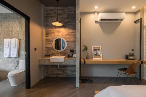 Ένα μπάνιο στο Wheeler Bed &Bike