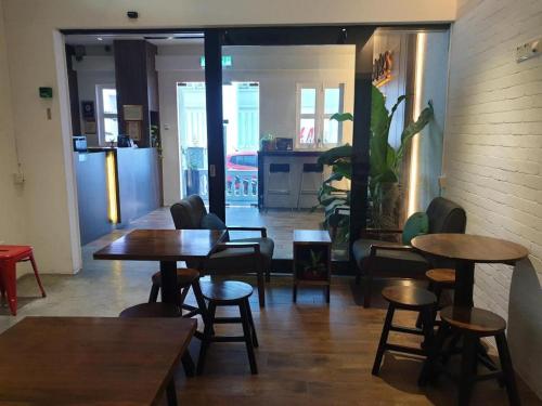 Posezení v ubytování Styles Hotel