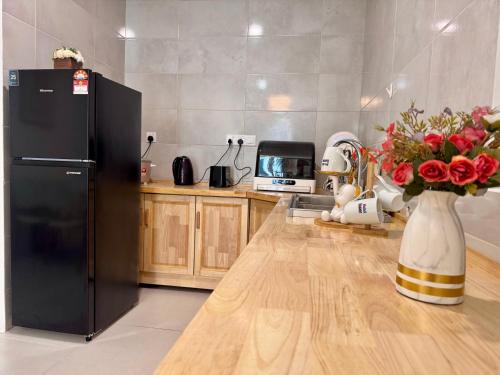 Η κουζίνα ή μικρή κουζίνα στο N13-05 MetroCity Square Condominium - 3R2B - 8 Pax