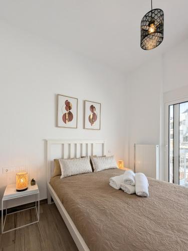 Acropolis view 2BD top floor next to tram and port