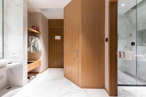 Koupelna v ubytování Xence hotel Xiamen