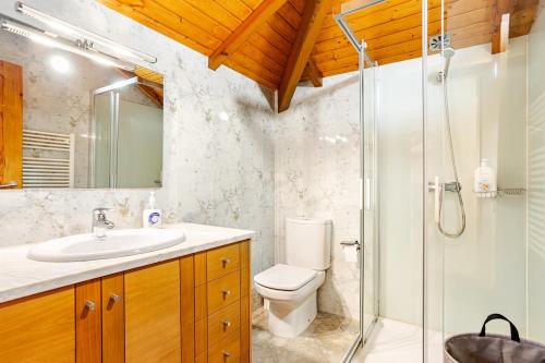 Et badeværelse på Casa da Roteia