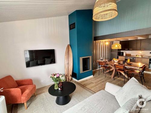 Le Surfeur, appartement cosy au coeur d'Arago