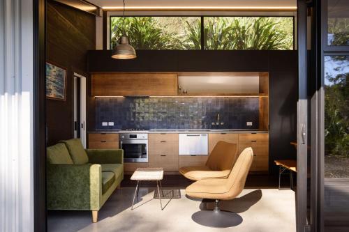 Kuchyň nebo kuchyňský kout v ubytování Minden Retreat