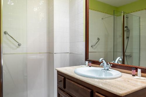 Koupelna v ubytování Sierra Quilama