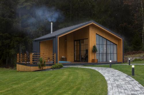 Budova, kde se prázdninový dům nachází