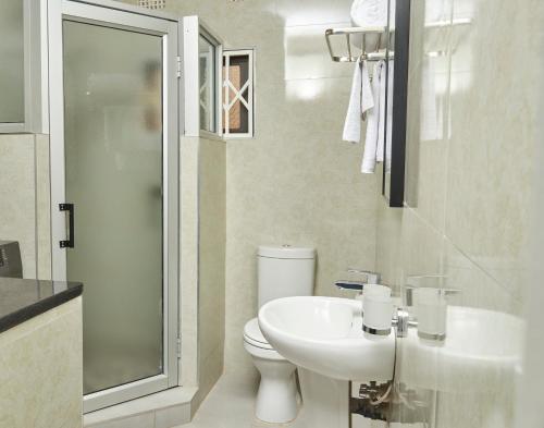 Ένα μπάνιο στο Mawi Homes