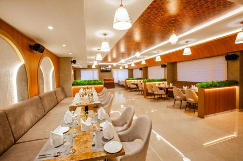 Χώρος καθιστικού στο Hotel dreamland residency