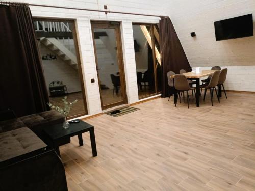 Posezení v ubytování Котедж Відпочинок в Карпатах