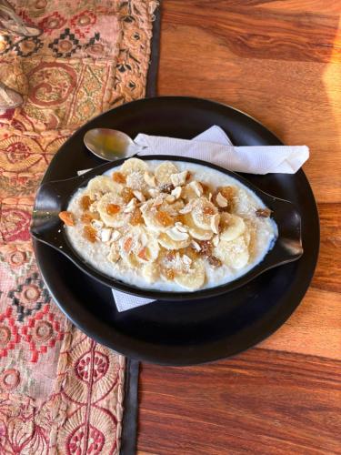 Comida en la pensión o alrededores