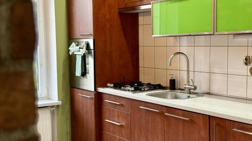 Nhà bếp/bếp nhỏ tại Zdrojowy Zakątek by LibertaRent