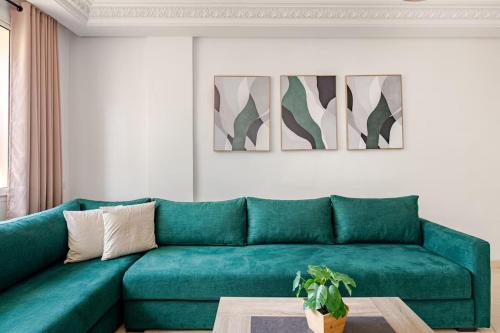 Posezení v ubytování TT Holidays Hassan Tower 3Bedrooms