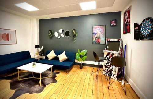 Le 84-Appartement 5 min de Strasbourg centre-8 personnes- kids friendly, jeux, arcade, flechettes