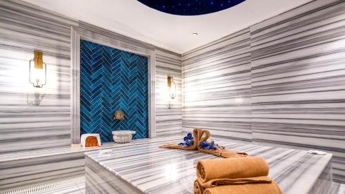 Χώρος καθιστικού στο Sy Belek Boutique Luxury Hotel