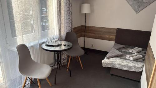 Χώρος καθιστικού στο Antonina ***PensjonPrzyKortach***