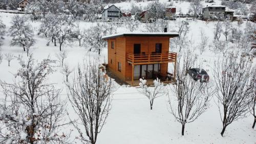 Vikendica Diva en invierno