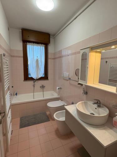 Koupelna v ubytování Mono Camelia