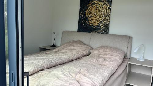 Postel nebo postele na pokoji v ubytování Laumiņas