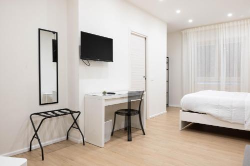 Μια τηλεόραση ή/και κέντρο ψυχαγωγίας στο Happy Boutique Home Ercolano