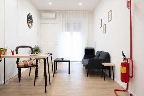 Χώρος καθιστικού στο Happy Boutique Home Ercolano