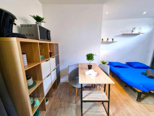 Χώρος καθιστικού στο Studio avec terrasse