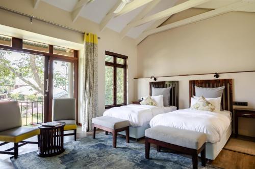 Ένα ή περισσότερα κρεβάτια σε δωμάτιο στο Casterbridge Hollow Boutique Hotel