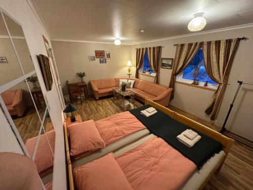 Χώρος καθιστικού στο Lofoten Light