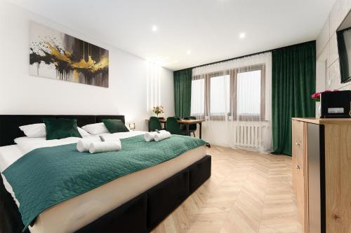 Postel nebo postele na pokoji v ubytování Modern Home