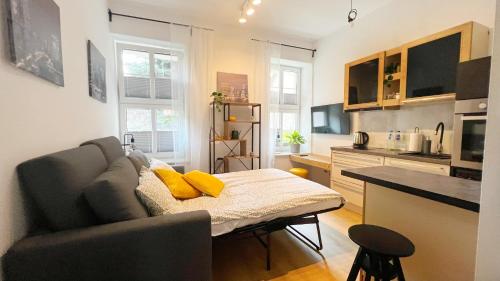 Η κουζίνα ή μικρή κουζίνα στο Studio Kopernika 10