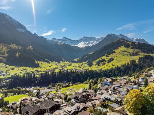 Mountain View Studio Adelboden Next to Gondola & Spa