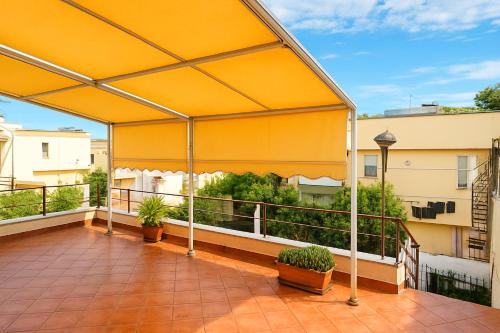 Rõdu või terrass majutusasutuses A un passo dal cuore