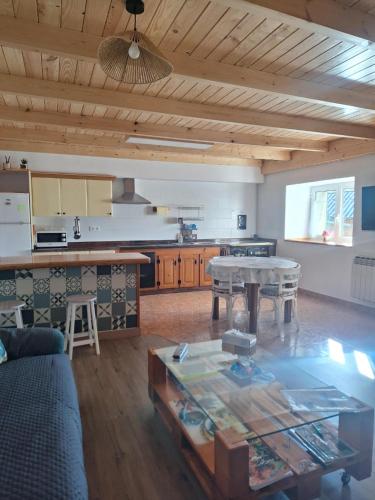 Kuchyň nebo kuchyňský kout v ubytování Turismo en Babia Bajo los nidos